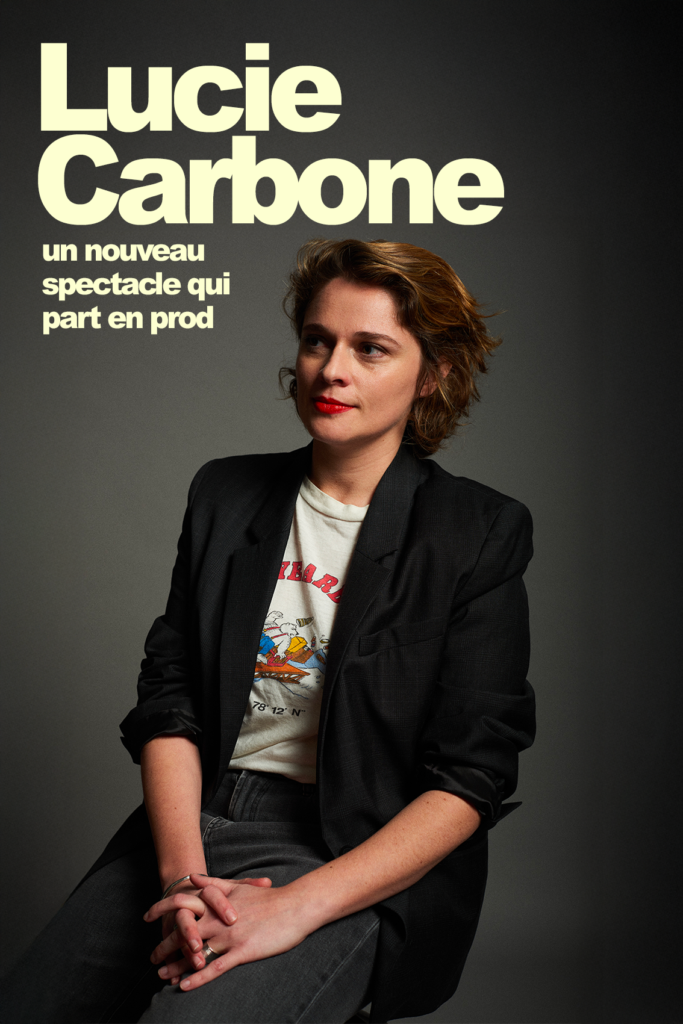 Lucie Carbonne en tournée - affiche